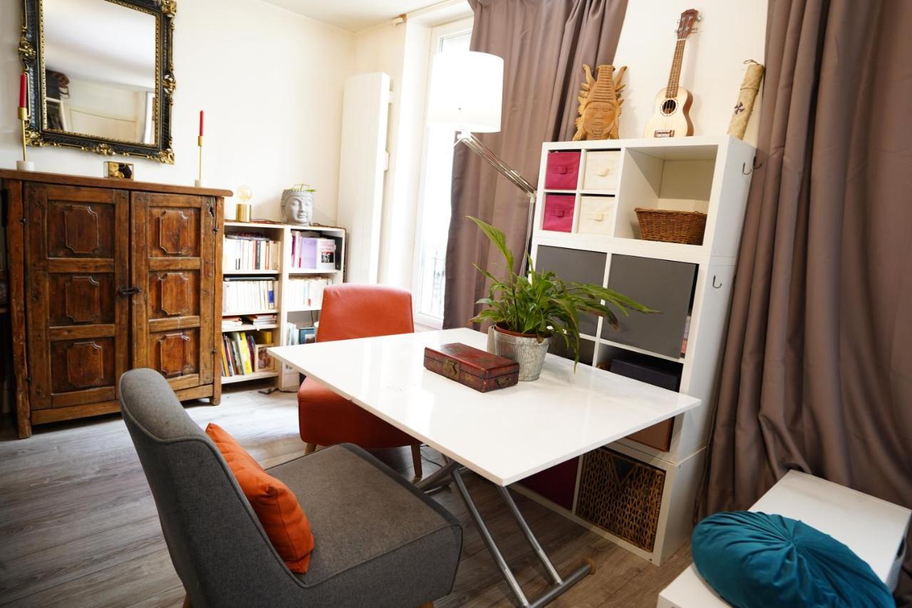 Charmant Studio Au Calme Et Bien Desservi Paris Exteriör bild
