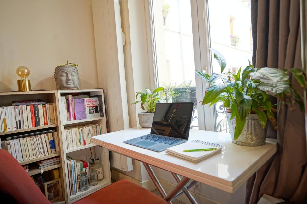 Charmant Studio Au Calme Et Bien Desservi Paris Exteriör bild